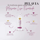 Máscara Disciplinante Liso Escorrido - Pelavia®