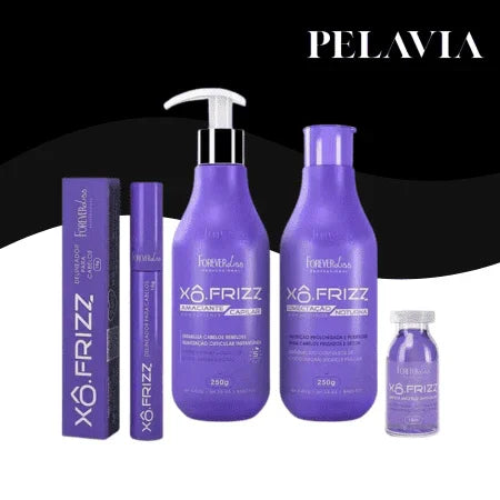 Kit Cuidado Capilar Anti-Frizz - Pelavia®
