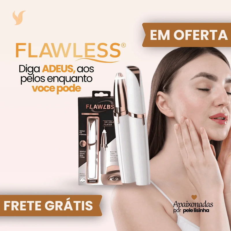 FlawLess® - Depilador Portátil: Pele lisa em segundos