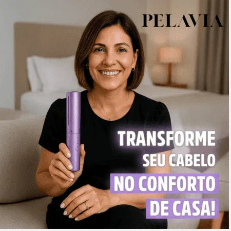 Alisador Portátil HairPress™ Edição Viagem - Pelavia®