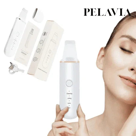 Espátula Ultrassônica para Limpeza Facial - Pelavia®