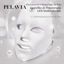 Máscara de Terapia com Luz LED – Pelavia®