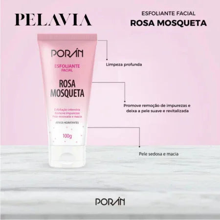 Kit de Limpeza Facial GlowKit™ 5 Peças - Pelavia®