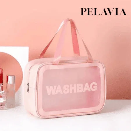Kit 3 Nécessaires Transparentes WashBags™ - Pelavia®