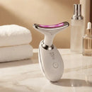 Massageador Rejuvenescedor com LED para Rosto e Pescoço - Pelavia®